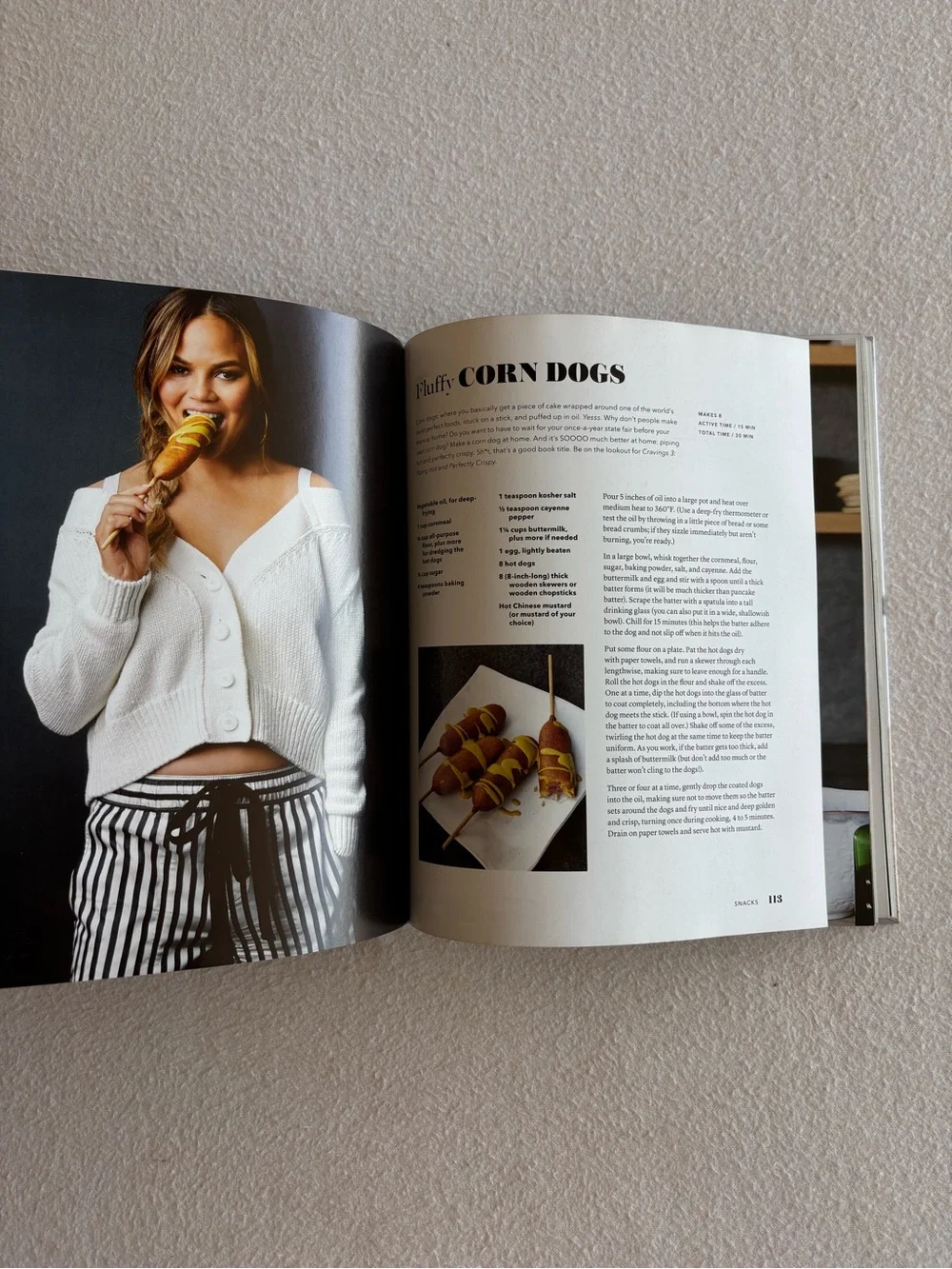 Cravings: Hungry for More by Chrissy Teigen Hardcover Recipe Cook Book